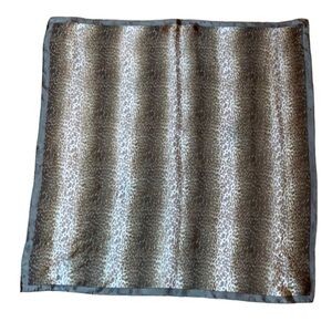 Elaine Gold for Collection XIIX silk scarf with animal print